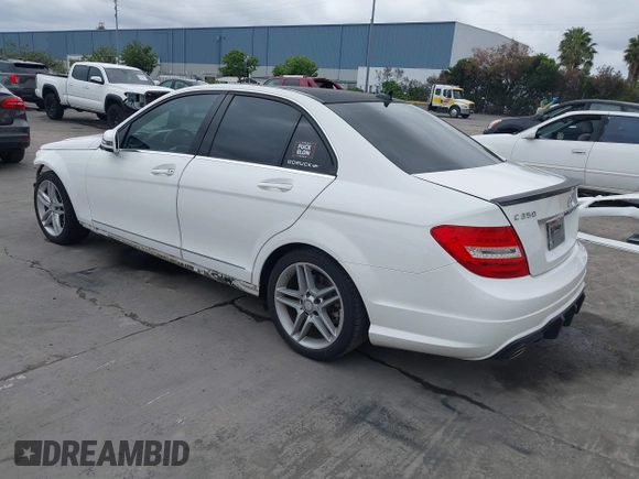 2013 Mercedes-Benz C 350 Sport with VIN WDDGF5HBXDA834637, listed as a IAAI auction lot 42128025 with 114,712 mi miles and . Bid and sale history available at DreamBid. Image 3.