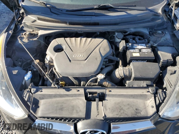 2012 Hyundai Veloster w/Gray Int with VIN KMHTC6AD0CU066677, listed as a Copart auction lot 46418575 with 145,735 mi miles and Salvage title. Bid and sale history available at DreamBid. Image 11.