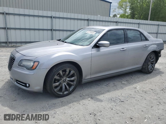 2014 Chrysler 300 with VIN 2C3CCABG1EH340625, listed as a Copart auction lot 52734655 with 172,752 mi miles and Salvage Title. Bid and sale history available at carsss.com. Image 1.