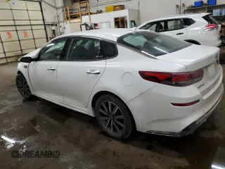 2020 Kia Optima EX Premium with VIN 5XXGU4L13LG408297, listed as a Copart auction lot 45485555 with 38,506 mi miles and Salvage Title. Bid and sale history available at carsss.com. Image 2.