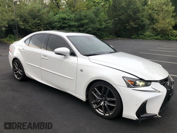 2020 Lexus IS 350 F Sport with VIN JTHGZ1E25L5017225, listed as a Copart auction lot 69959784 with 140,870 mi miles and Clean title. Bid and sale history available at DreamBid. Image 4.