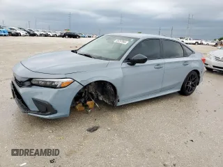 2023 Honda Civic Sport z VIN 2HGFE2F53PH555736, wystawiony jako Copart lot #55297865 z przebiegiem 17 076 mil mil oraz Czysty tytuł • Clean title. Historia ofert i sprzedaży dostępna na DreamBid. Obrazek 1.