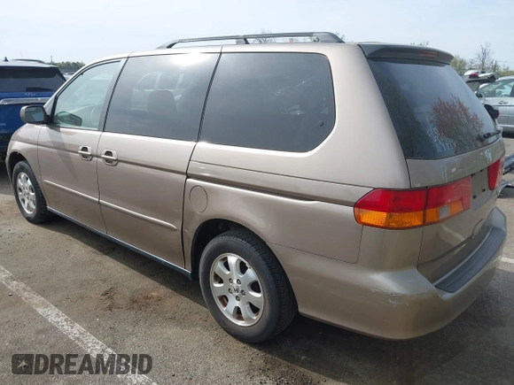 2003 Honda Odyssey EX with VIN 5FNRL186X3B031520, listed as a IAAI auction lot 42095955 with 142,566 mi miles and . Bid and sale history available at DreamBid. Image 3.