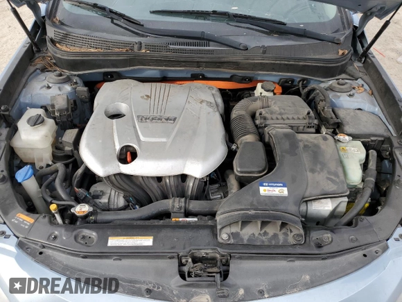 2015 Hyundai Sonata Hybrid Limited with VIN KMHEC4A49FA121095, listed as a Copart auction lot 79596813 with Not Provided miles. Bid and sale history available at carsss.com. Image 11.