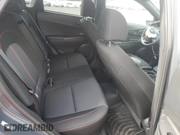 2023 Hyundai Kona N Line with VIN KM8K3CA31PU021562, listed as a Copart auction lot 47849535 with 12,428 mi miles and Salvage Title. Bid and sale history available at carsss.com. Image 12.