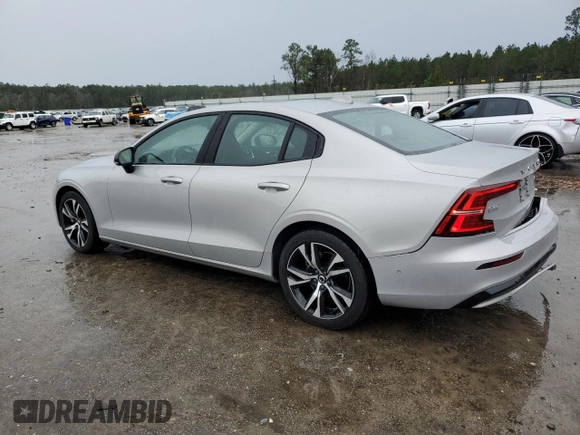 2024 Volvo S60 Plus Dark Theme with VIN 7JRL12TL4RG299512, listed as a Copart auction lot 45189695 with 19,821 mi miles and Salvage title. Bid and sale history available at DreamBid. Image 2.