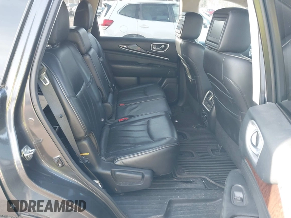 2014 Infiniti QX60 with VIN 5N1AL0MM9EC543096, listed as a IAAI auction lot 41909546 with 128,479 mi miles. Bid and sale history available at carsss.com. Image 8.