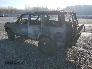 1996 Jeep Cherokee Sport with VIN 1J4FJ68S1TL279827, listed as a Copart auction lot 46613905 with 0 mi miles and Salvage Title. Bid and sale history available at carsss.com. Image 2.
