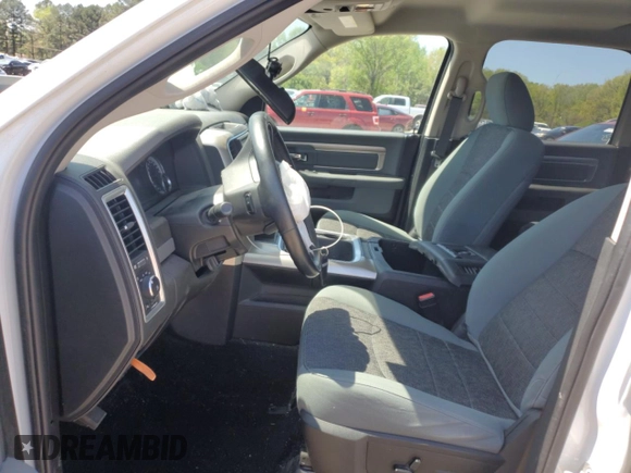 2019 Ram 1500 Big Horn with VIN 1C6RR7LT2KS570012, listed as a Copart auction lot 52257055 with 62,526 mi miles and Salvage title. Bid and sale history available at DreamBid. Image 7.