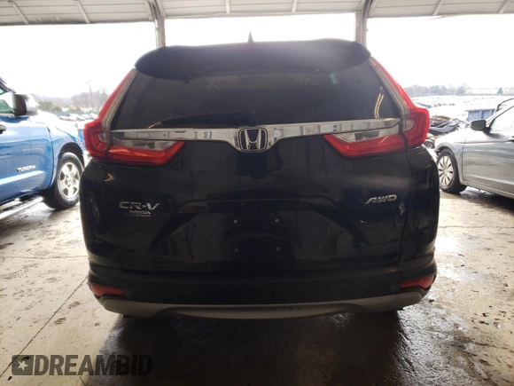 2017 Honda CR-V EX-L with VIN 5J6RW2H89HL018688, listed as a Copart auction lot 46598855 with Not Provided miles and Salvage Title. Bid and sale history available at DreamBid. Image 6.