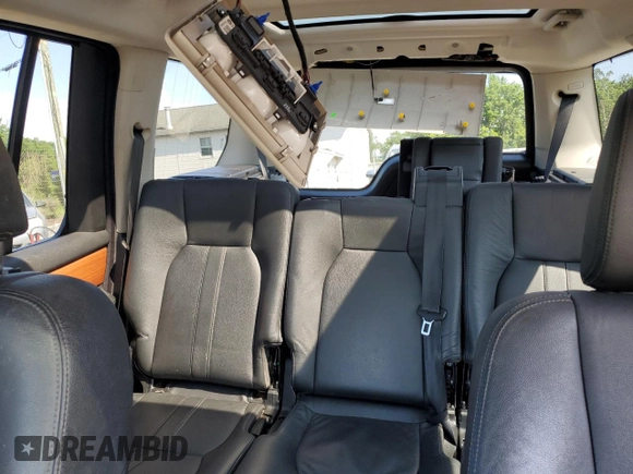 2011 Land Rover LR4 HSE with VIN SALAG2D43BA557032, listed as a Copart auction lot 63202195 with 181,513 mi miles and Salvage title. Bid and sale history available at DreamBid. Image 10.
