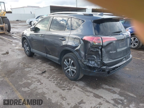 2016 Toyota RAV4 LE with VIN JTMZFREV5GJ097330, listed as a IAAI auction lot 41884397 with 107,699 mi miles. Bid and sale history available at carsss.com. Image 3.