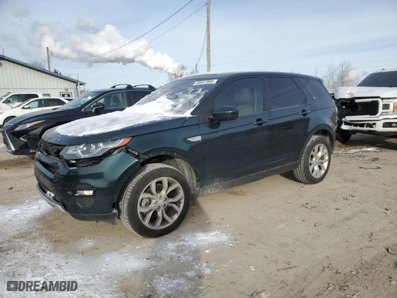 2017 Land Rover Discovery Sport HSE with VIN SALCR2BG6HH666634, listed as a Copart auction lot 45647905 with NaN miles and Salvage Title. Bid and sale history available at carsss.com. Image 1.