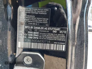 2013 Mercedes-Benz CL 550 z VIN WDDEJ9EB0DA030719, wystawiony jako IAAI lot #41894961 z przebiegiem 130 543 mil mil oraz . Historia ofert i sprzedaży dostępna na DreamBid. Obrazek 9.