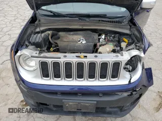 2016 Jeep Renegade Limited with VIN ZACCJBDT6GPD35696, listed as a Copart auction lot 59821795 with 153,831 mi miles and Salvage title. Bid and sale history available at DreamBid. Image 12.