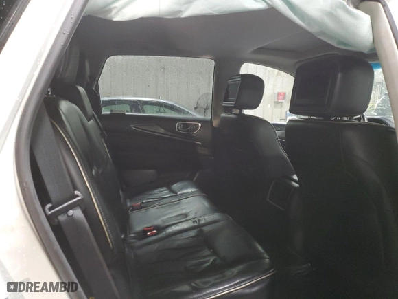 2016 Infiniti QX60 with VIN 5N1AL0MM8GC533002, listed as a Copart auction lot 50025345 with 113,054 mi miles and Salvage Title. Bid and sale history available at carsss.com. Image 10.