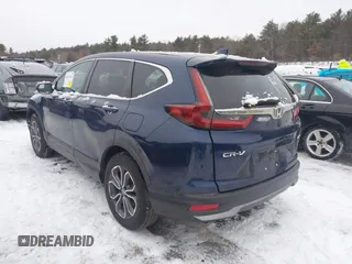 2020 Honda CR-V EX with VIN 2HKRW2H56LH647351, listed as a IAAI auction lot 41565925 with 43,414 mi miles. Bid and sale history available at carsss.com. Image 3.