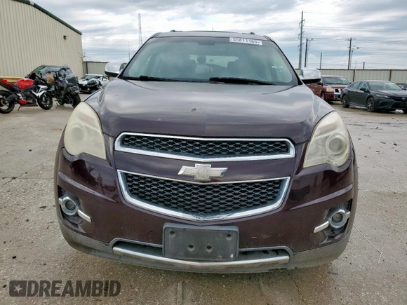 2011 Chevrolet Equinox LTZ z VIN 2CNALFEC6B6465034, wystawiony jako Copart lot #55811165 z przebiegiem 126 743 mil mil oraz Czysty tytuł • Clean title. Historia ofert i sprzedaży dostępna na DreamBid. Obrazek 5.