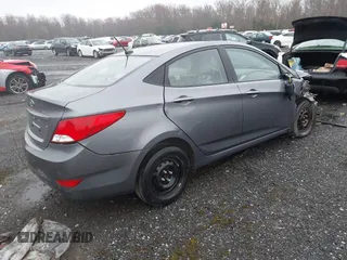 2017 Hyundai Accent SE with VIN KMHCT4AEXHU286686, listed as a IAAI auction lot 40889036 with 61,380 mi miles. Bid and sale history available at carsss.com. Image 4.