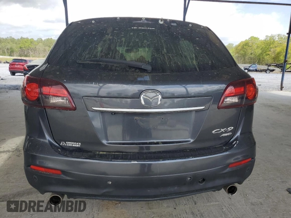 2014 Mazda CX-9 Touring with VIN JM3TB2CA4E0426408, listed as a Copart auction lot 51597665 with 147,862 mi miles and Salvage title. Bid and sale history available at DreamBid. Image 6.