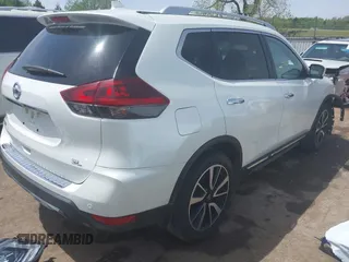 2019 Nissan Rogue SV with VIN 5N1AT2MT8KC805074, listed as a IAAI auction lot 42045982 with 16,705 mi miles and . Bid and sale history available at carsss.com. Image 4.