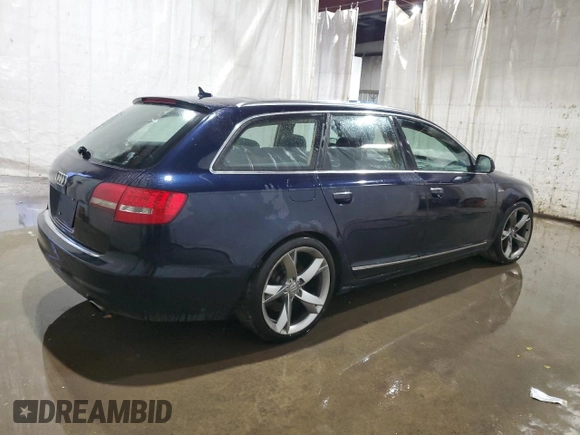 2010 Audi A6 with VIN WAUWGAFB7AN082962, listed as a Copart auction lot 81340914 with Not provided miles and Salvage title. Bid and sale history available at DreamBid. Image 3.