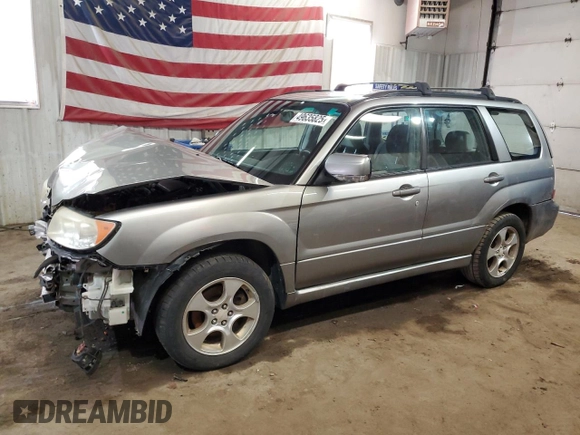 2007 Subaru Forester X w/Premium Pkg with VIN JF1SG65617H725287, listed as a Copart auction lot 49635825 with 231,247 mi miles and Salvage Title. Bid and sale history available at carsss.com. Image 1.
