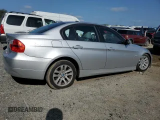 2007 BMW 3 Series 328i with VIN WBAVA33597KX82600, listed as a Copart auction lot 51384475 with 81,597 mi miles and Non Repairable. Bid and sale history available at carsss.com. Image 3.
