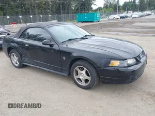 2003 Ford Mustang Deluxe z VIN 1FAFP44493F417201, wystawiony jako IAAI lot #42241456 z przebiegiem 182 570 mil mil oraz . Historia ofert i sprzedaży dostępna na DreamBid. Obrazek 1.
