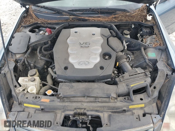 2005 Infiniti G35 Sedan with VIN JNKCV51E45M211447, listed as a Copart auction lot 49301135 with 196,652 mi miles and Non Repairable. Bid and sale history available at carsss.com. Image 11.
