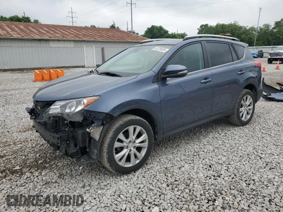 2014 Toyota RAV4 Limited with VIN 2T3DFREV9EW221527, listed as a Copart auction lot 61225505 with 104,286 mi miles and Salvage title. Bid and sale history available at DreamBid. Image 1.
