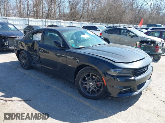 2018 Dodge Charger GT with VIN 2C3CDXJG7JH174641, listed as a IAAI auction lot 41760003 with 74,076 mi miles. Bid and sale history available at carsss.com. Image 1.