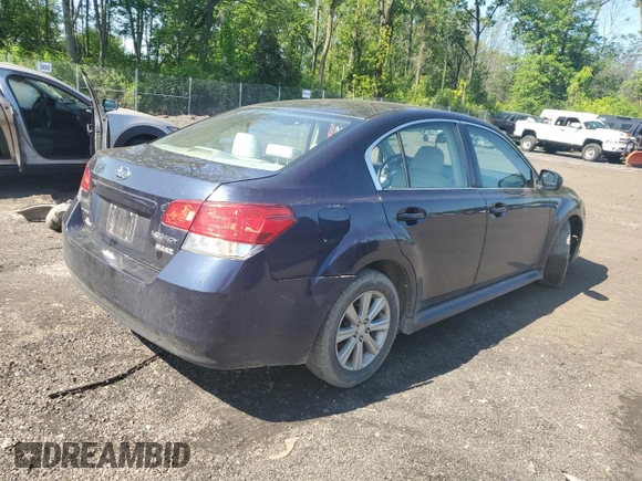 2012 Subaru Legacy 2.5i with VIN 4S3BMBA62C3030776, listed as a Copart auction lot 59345195 with 136,923 mi miles and Salvage title. Bid and sale history available at DreamBid. Image 3.