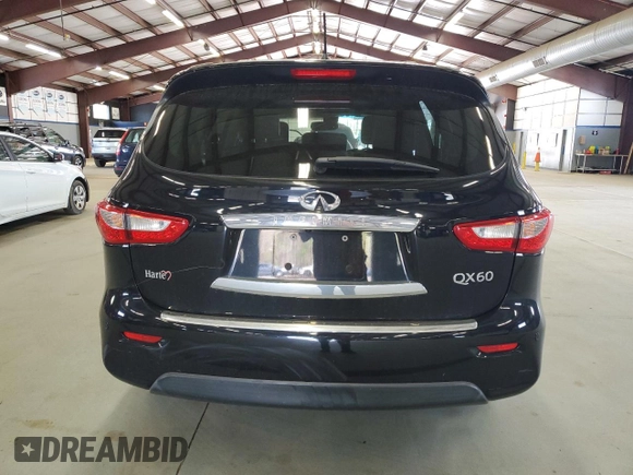 2015 Infiniti QX60 with VIN 5N1AL0MM9FC510276, listed as a Copart auction lot 54697855 with 157,653 mi miles and Salvage Title. Bid and sale history available at DreamBid. Image 6.