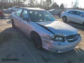2002 Chevrolet Malibu with VIN 1G1ND52J32M647431, listed as a IAAI auction lot 41461989 with 1 mi miles. Bid and sale history available at carsss.com. Image 1.