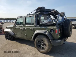 2022 Jeep Wrangler Unlimited Willys with VIN 1C4HJXDN6NW245016, listed as a Copart auction lot 51582925 with 3,029 mi miles and Salvage title. Bid and sale history available at DreamBid. Image 2.