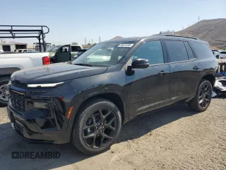 2025 Chevrolet Traverse with VIN 1GNERLRS1SJ218342, listed as a Copart auction lot 60824205 with 452 mi miles and Salvage title. Bid and sale history available at DreamBid. Image 1.