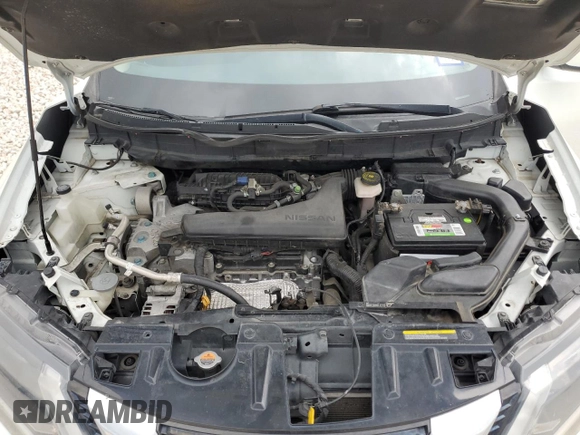2017 Nissan Rogue S with VIN KNMAT2MT7HP558779, listed as a Copart auction lot 51852015 with 181,529 mi miles and Salvage Title. Bid and sale history available at DreamBid. Image 13.