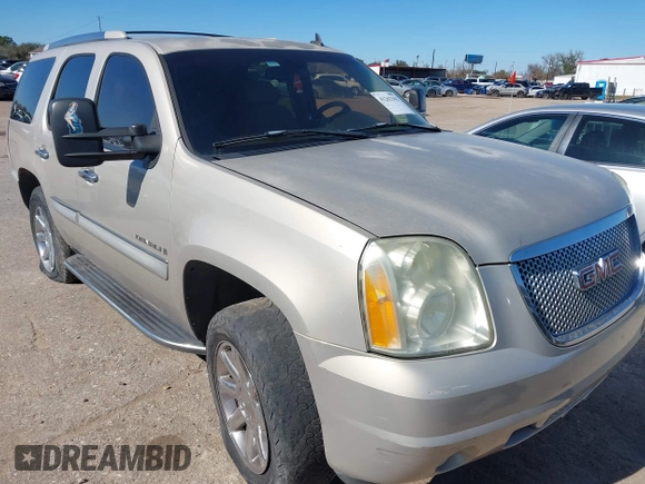 2007 GMC Yukon Denali z VIN 1GKFK63857J261948, wystawiony jako IAAI lot #41262362 z przebiegiem Nie podano mil oraz . Historia ofert i sprzedaży dostępna na DreamBid. Obrazek 1.