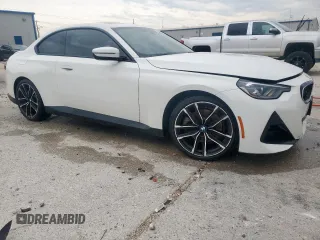 2023 BMW 2 Series 230i with VIN 3MW23CM0XP8D29605, listed as a Copart auction lot 60284905 with 39,622 mi miles and Salvage title. Bid and sale history available at DreamBid. Image 4.
