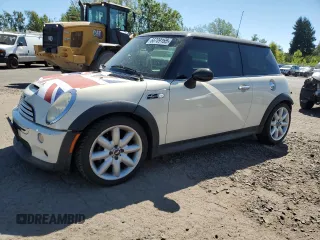 2006 MINI Hardtop S with VIN WMWRE335X6TJ48601, listed as a Copart auction lot 66709165 with 128,881 mi miles and Clean title. Bid and sale history available at DreamBid. Image 1.