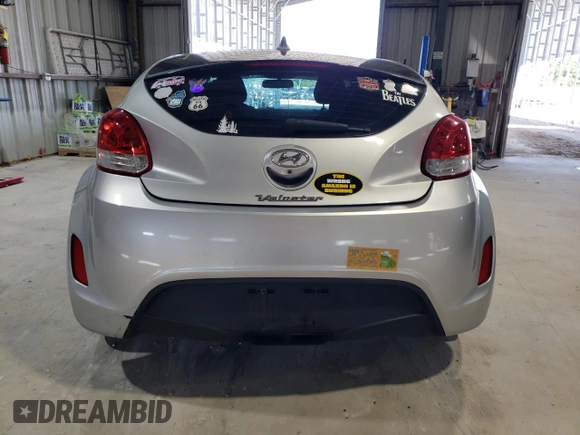 2015 Hyundai Veloster with VIN KMHTC6AD2FU244920, listed as a Copart auction lot 61326855 with 133,141 mi miles and Salvage title. Bid and sale history available at DreamBid. Image 6.