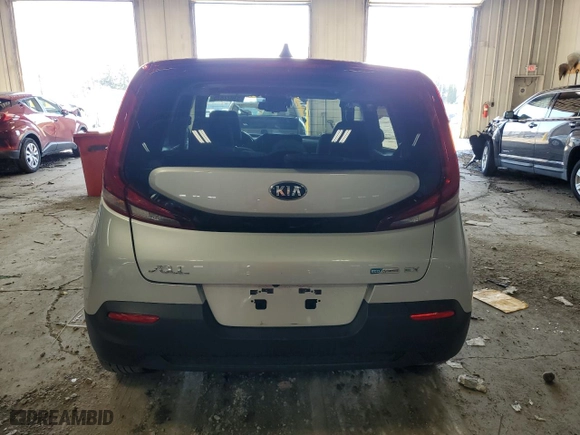 2021 Kia Soul EX with VIN KNDJ33AU8M7739905, listed as a Copart auction lot 51022835 with 20,964 mi miles and Salvage Title. Bid and sale history available at carsss.com. Image 6.
