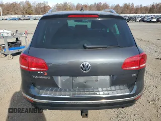 2015 Volkswagen Touareg Sport with VIN WVGEF9BP2FD002767, listed as a Copart auction lot 78127854 with Not provided miles and Salvage title. Bid and sale history available at DreamBid. Image 6.