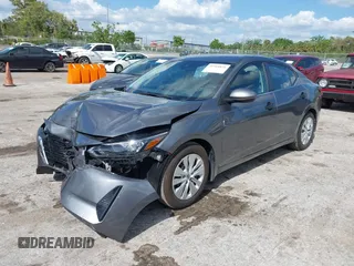 2024 Nissan Sentra S with VIN 3N1AB8BV7RY390221, listed as a IAAI auction lot 41944821 with 11,852 mi miles and . Bid and sale history available at DreamBid. Image 17.