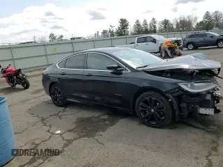 2015 Chrysler 200 Limited with VIN 1C3CCCAB9FN651729, listed as a Copart auction lot 51156705 with 163,926 mi miles and Salvage Title. Bid and sale history available at carsss.com. Image 10.