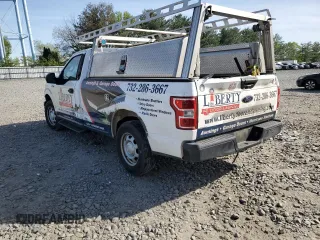 2018 Ford F-150 XL with VIN 1FTMF1CB6JKC18100, listed as a Copart auction lot 55237045 with 175,667 mi miles and Salvage title. Bid and sale history available at DreamBid. Image 2.