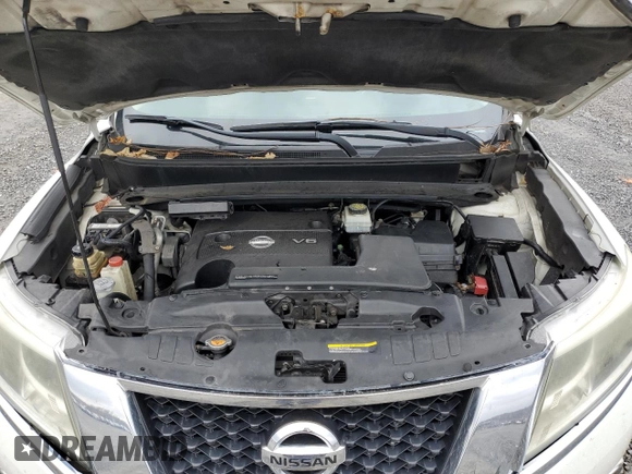 2013 Nissan Pathfinder Platinum z VIN 5N1AR2MM3DC675456, wystawiony jako Copart lot #79548284 z przebiegiem 199 935 mil mil oraz Szkoda całkowita • Salvage title. Historia ofert i sprzedaży dostępna na DreamBid. Obrazek 12.