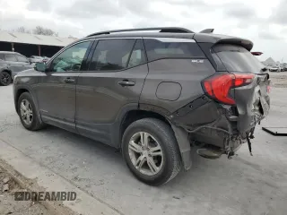 2019 GMC Terrain SLE with VIN 3GKALMEV3KL169575, listed as a Copart auction lot 47044915 with 27,215 mi miles and Salvage Title. Bid and sale history available at carsss.com. Image 2.