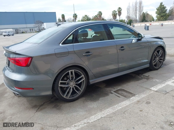 2016 Audi S3 Premium Plus with VIN WAUB1GFF4G1034468, listed as a IAAI auction lot 41637060 with 46,701 mi miles. Bid and sale history available at carsss.com. Image 4.